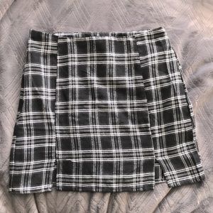 SIZE S SHEIN PLAID SKIRT